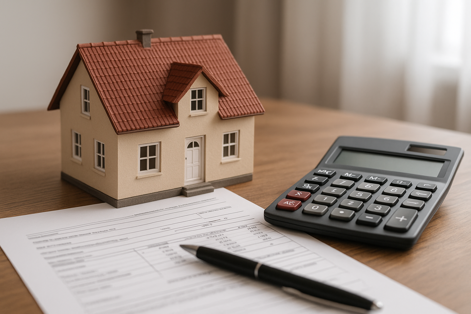 Valutazione immobiliare e calcolatrice